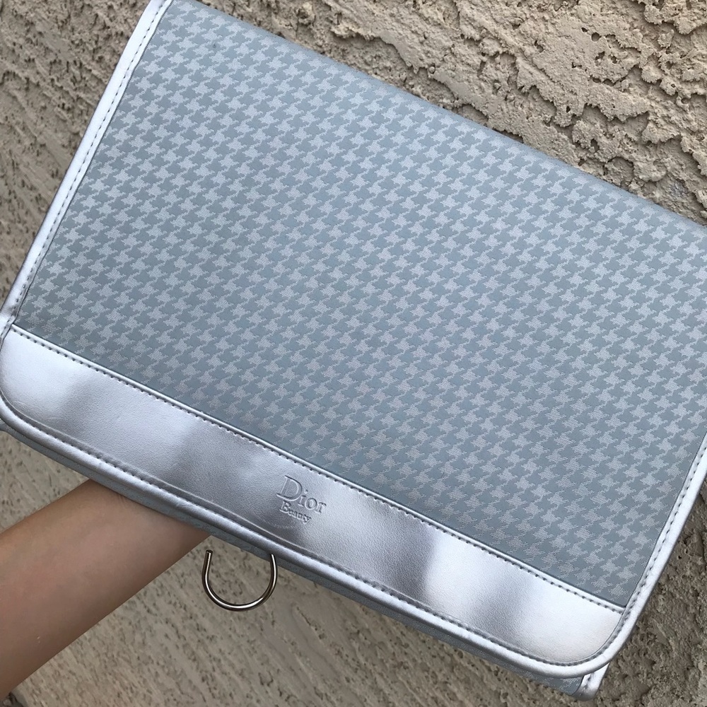 Christian Dior makeup bag